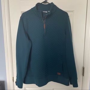 L.L. Bean Women’s Quilted Quarter-Zip Pullover